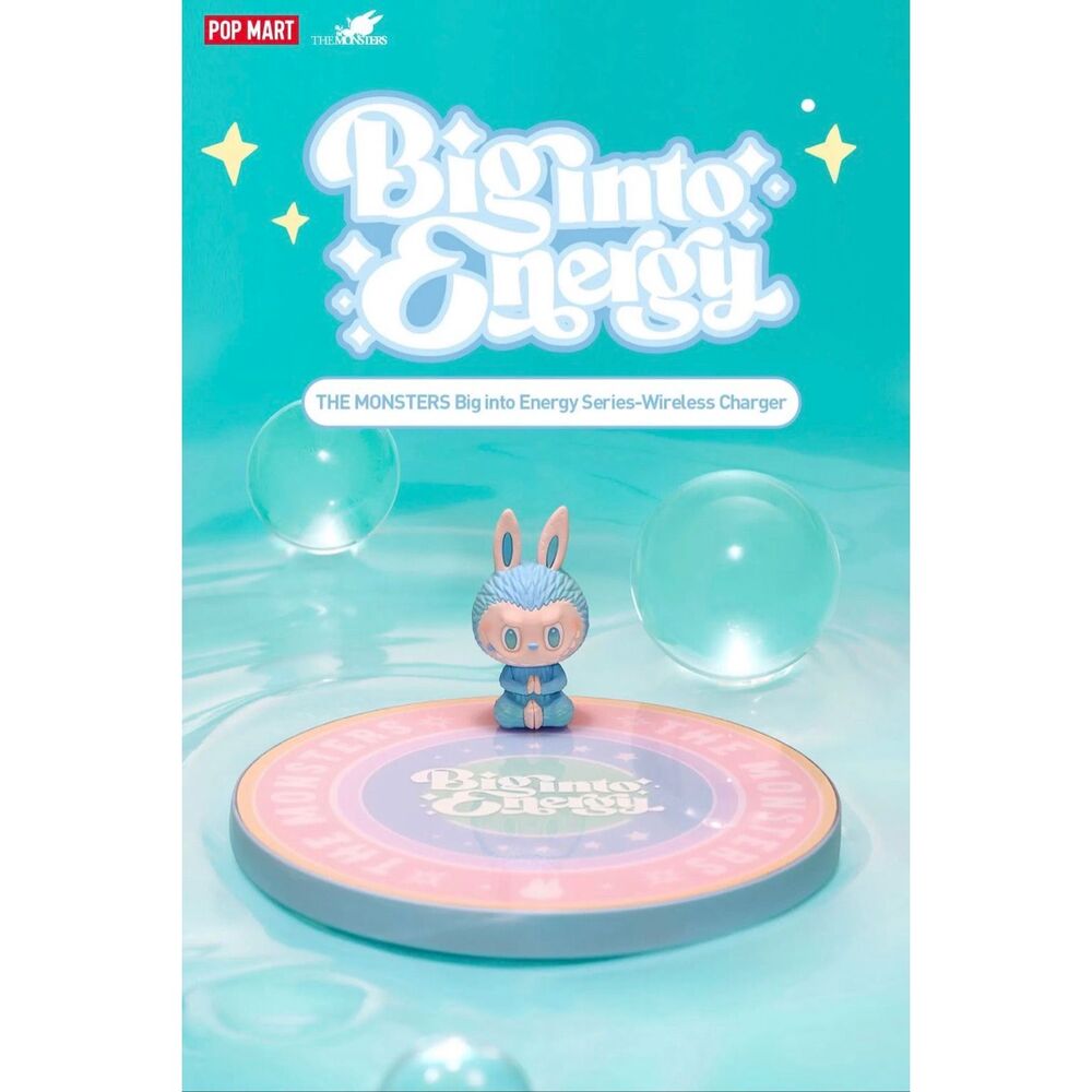 New unused Pop Mart THE MONSTERS Big into Energy Series-Wireless Charger SOlD Ou